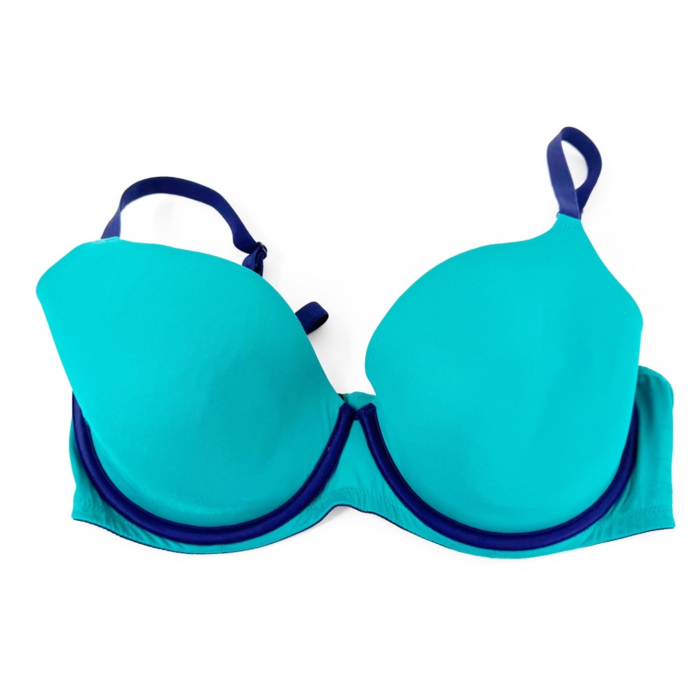 Victoria's‎ Secret PINK Wear Everywhere Lightly Lined Bra Teal Purple 36DD